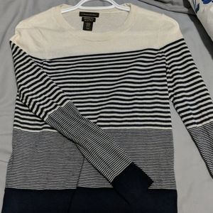 Blue and white stripes